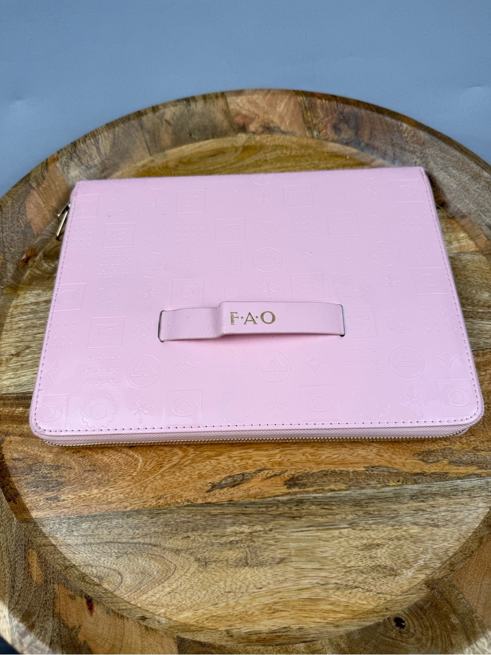 FAO Schwarz Fashion Design Portfolio Sketch Kit Pink Travel Case